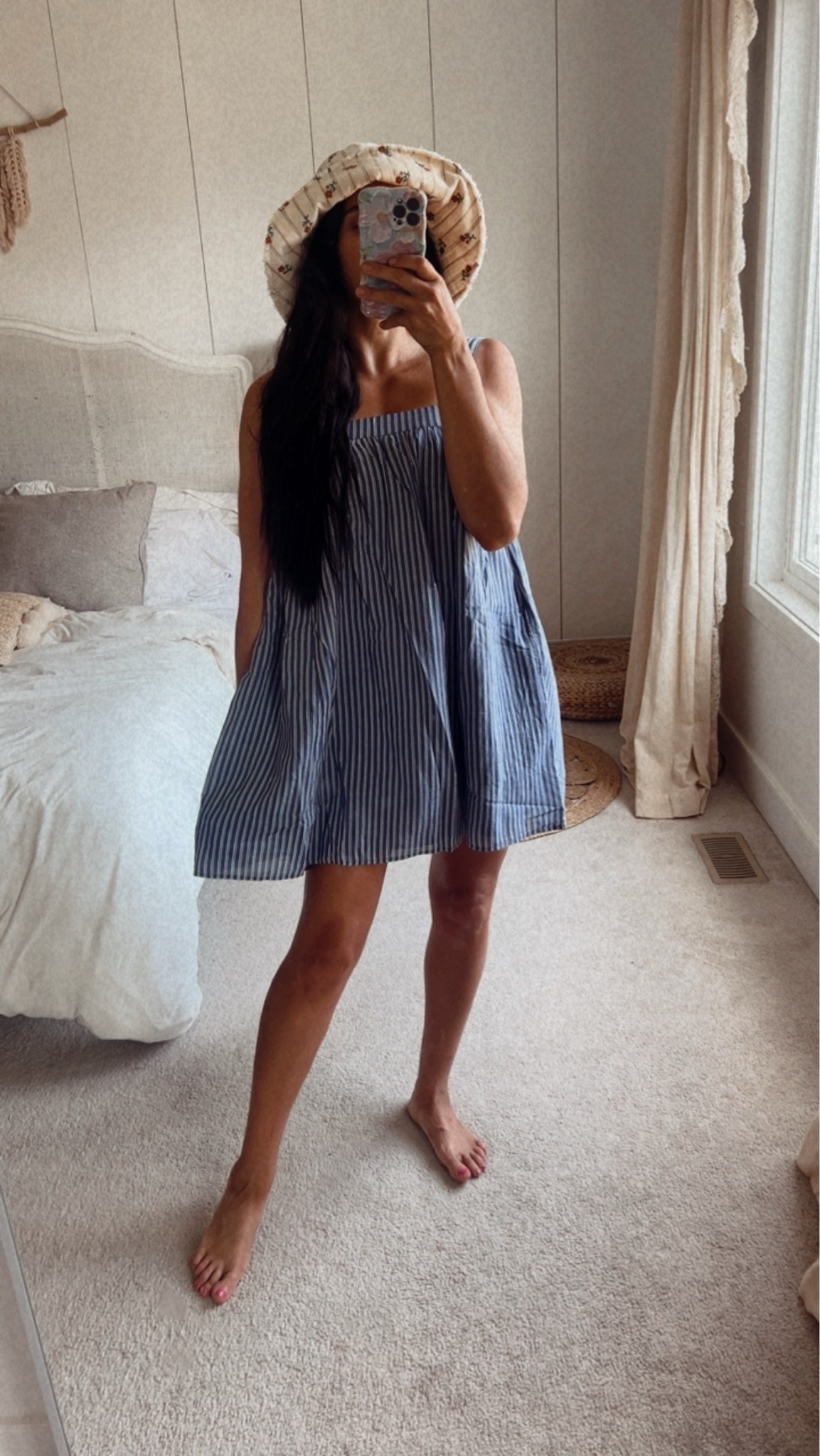 Small in dress