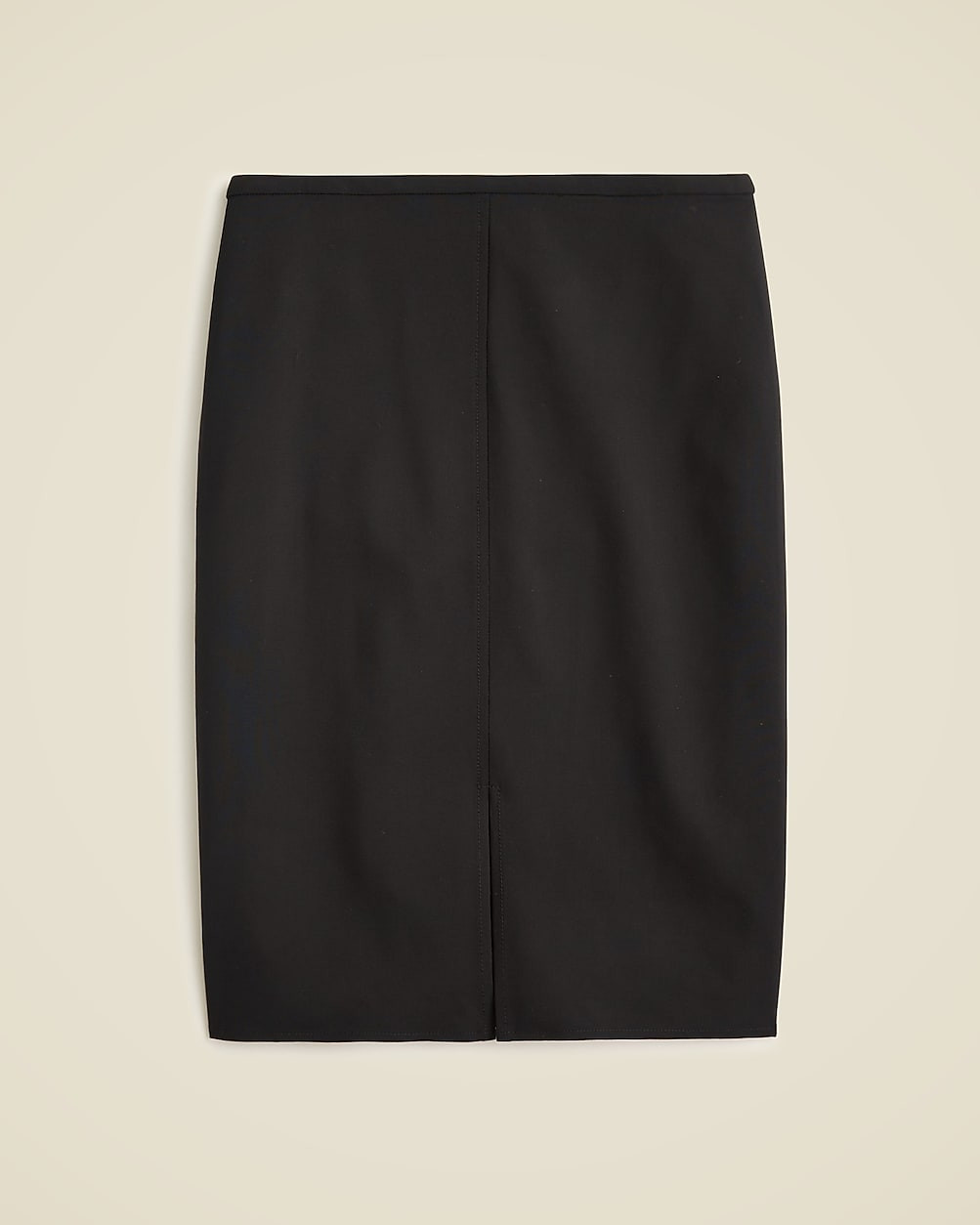 Pencil knee-length skirt in Italian bi-stretch wool blend | J. Crew US