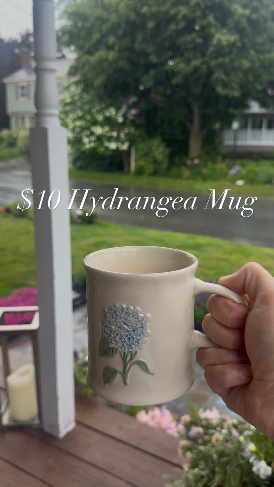 Hydrangea mug. Coffee cup. Summer decor. Floral decor. Garden decor. Outdoor decor. Garden aesthetic. Cottage aesthetic.

#LTKSeasonal #LTKHome