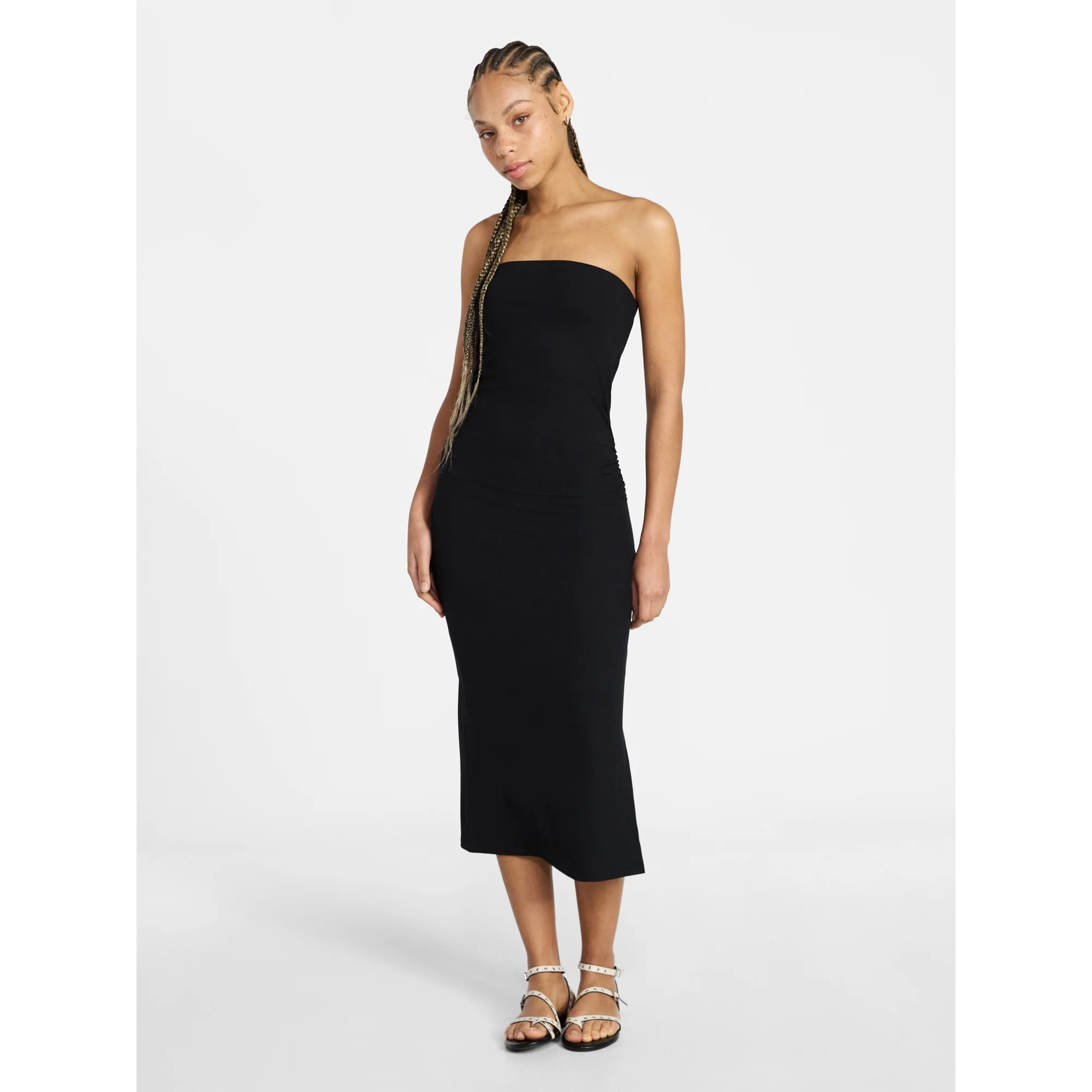 No Boundaries Tube Maxi Dress, Women's XXS-XXL | Walmart (US)