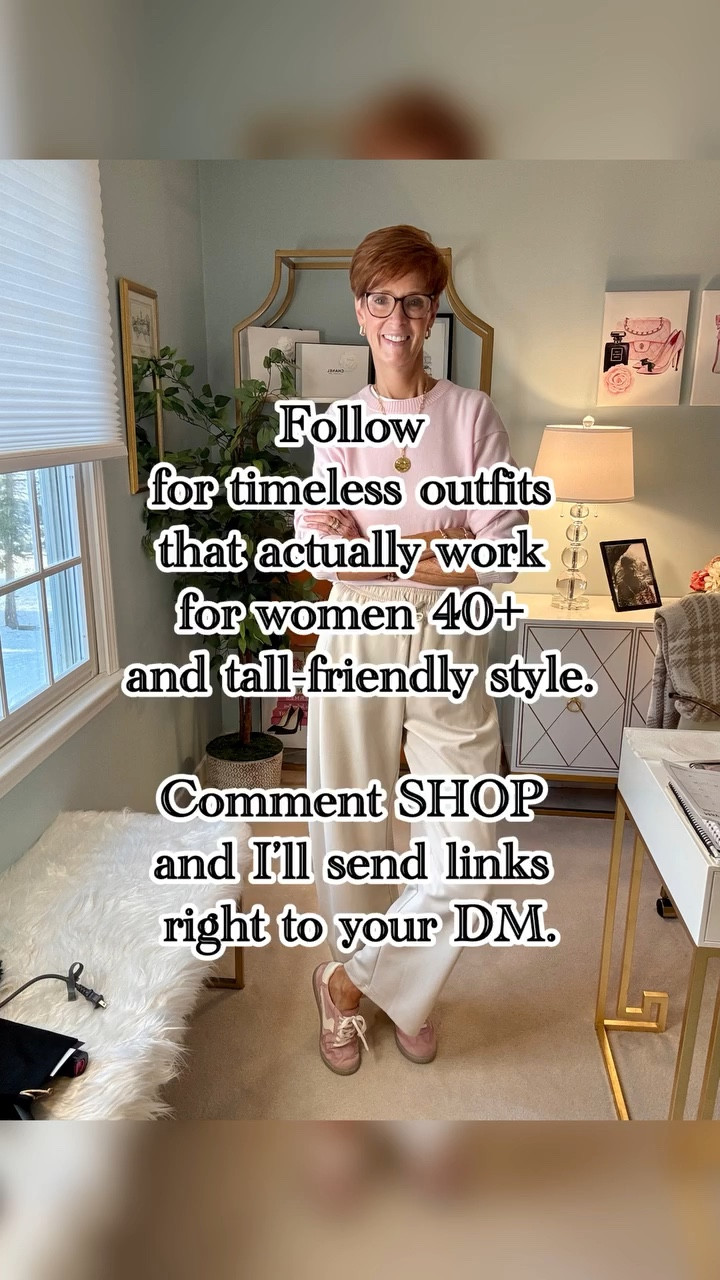 True confession: some pieces really do earn repeat status in my closet.

Want the links? Like, Follow & Comment SHOP and I’ll send links right to your DM.

This outfit is built from a few things I keep reaching for because they are just that good — a soft cashmere crewneck, easy pull-on pants with a flattering shape, and comfortable sneakers that still feel polished enough for real life. Nothing here is fussy, and that is exactly why it works.

I think the best wardrobes are built around pieces you genuinely want to wear again and again. Not because they are trendy. Not because they are new. Because they make getting dressed easier, more comfortable, and still pulled together. 

This is the kind of everyday outfit I come back to because it feels effortless without looking boring.

Save this if you love outfits made from repeat-wear favorites, and send it to a friend who is always looking for pieces worth wearing on repeat.

If this found you at the right time, you’re exactly who I create for. Come along for timeless outfits, tall-friendly finds, and everyday style that actually works.

#ClassicEverydayStyle�#OOTDReel�#WomenOver40Style�#tallwomenstyle

#LTKTall #LTKootd #LTKOver40