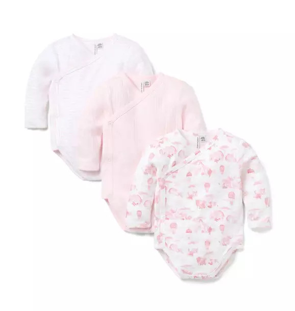 Baby Wrap Bodysuit 3-Pack | Janie and Jack