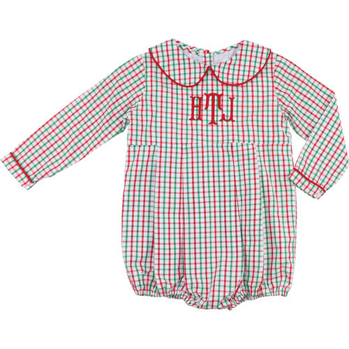 Green And Red Windowpane Bubble | Cecil and Lou