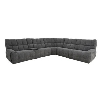 Noemi Power Reclining Sectional With Usbs, Wireless Charging And Console Storage | Wayfair North America