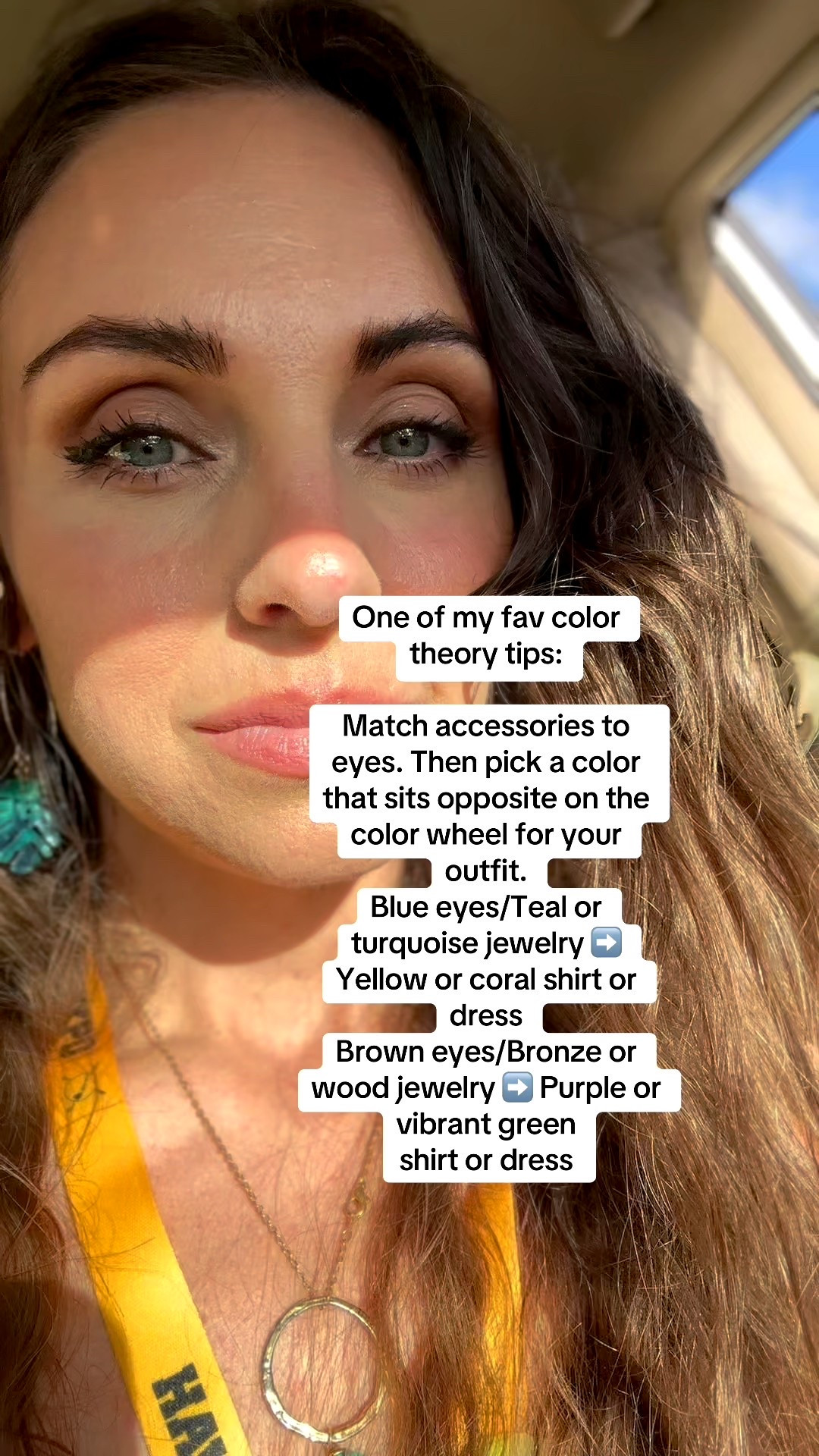 One of my favorite looks! OR do the opposite- match main piece of outfit with eye color & have accessories be the bold contrast color ✨

#style #styletips #colortheory #coloranalysis #ootd 

#LTKgrwm #LTKootd