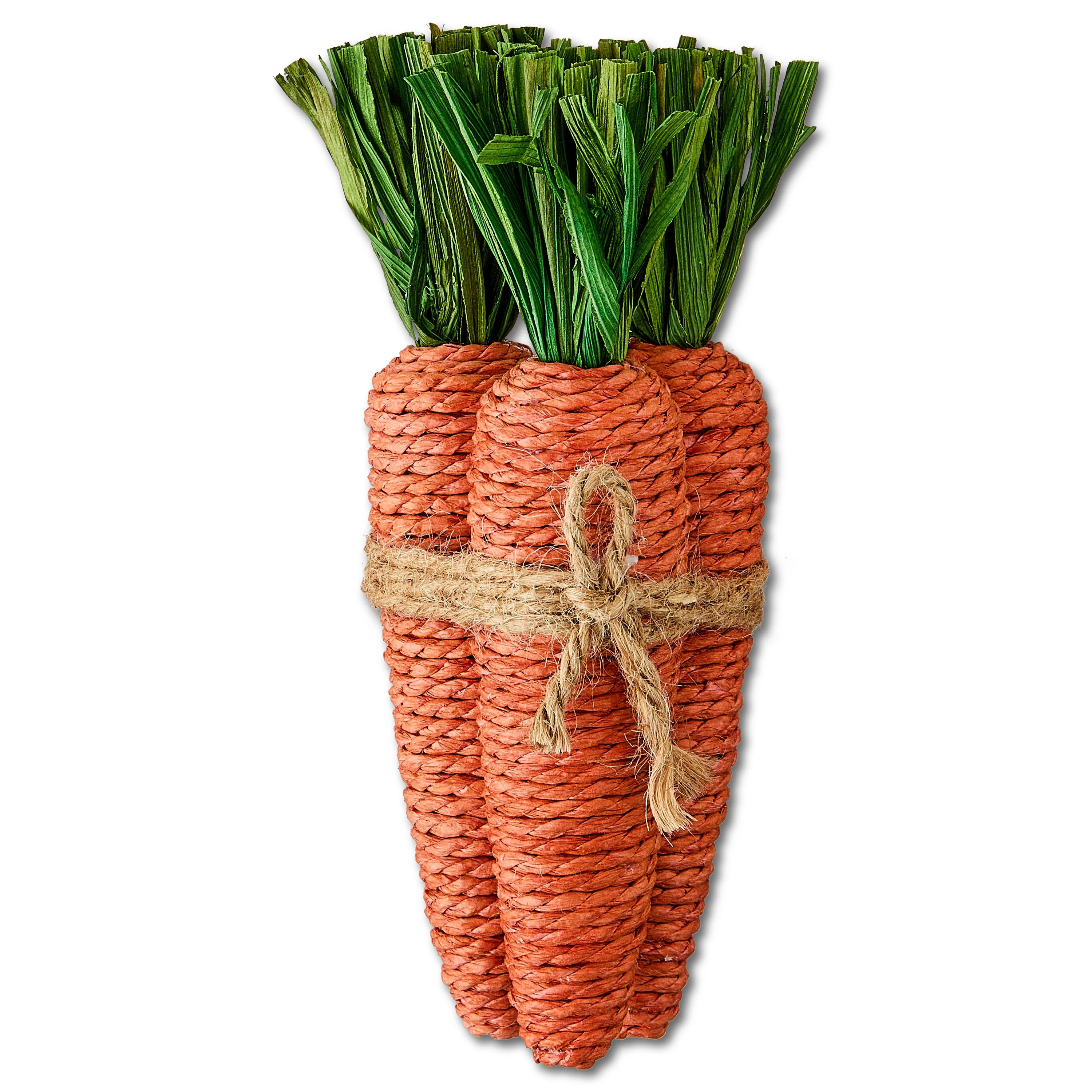 Paper Carrots Bundle Tabletop Decoration, Orange and Green, 8", Easter by Way To Celebrate | Walmart (US)