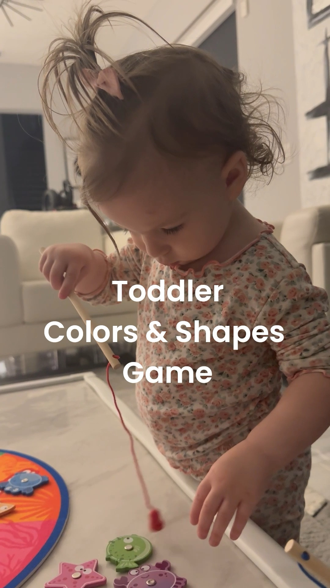 Finally something to keep my toddler busy 😅 this cute magnetic fishing game helps with fine motor skills, while teaching them about matching colors and on the opposite side there are shapes. #18monthsold #toddler #christmasgiftidea

#LTKBaby #LTKKids #LTKFamily