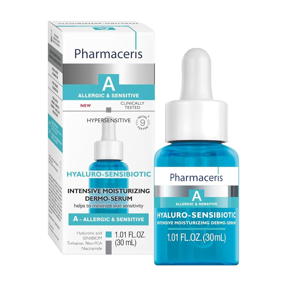 Intensive Moisturizing Serum - Instant Hydration Hyaluronic Acid, Prebiotic & Niacinamide Light W... | Amazon (US)