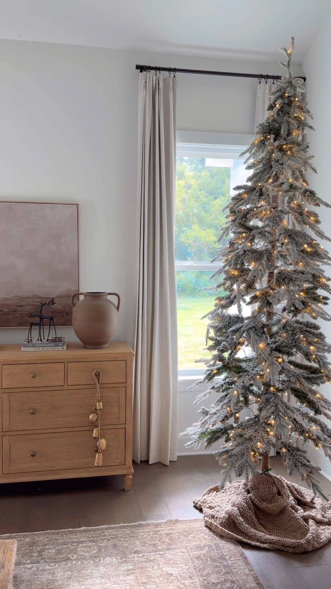 #ad ❤️I’m officially entering my cozy Christmas era thanks to @Wayfair ! These timeless decor accents help bring my favorite season to life and truly make it feel like home for the holidays!! 

This Christmas tree sold out last year, so if you’re on the hunt for an affordable pre-lit flocked tree grab this one while you can! 

#wayfair #WayfairPartner

#LTKHome #LTKSaleAlert #LTKSeasonal