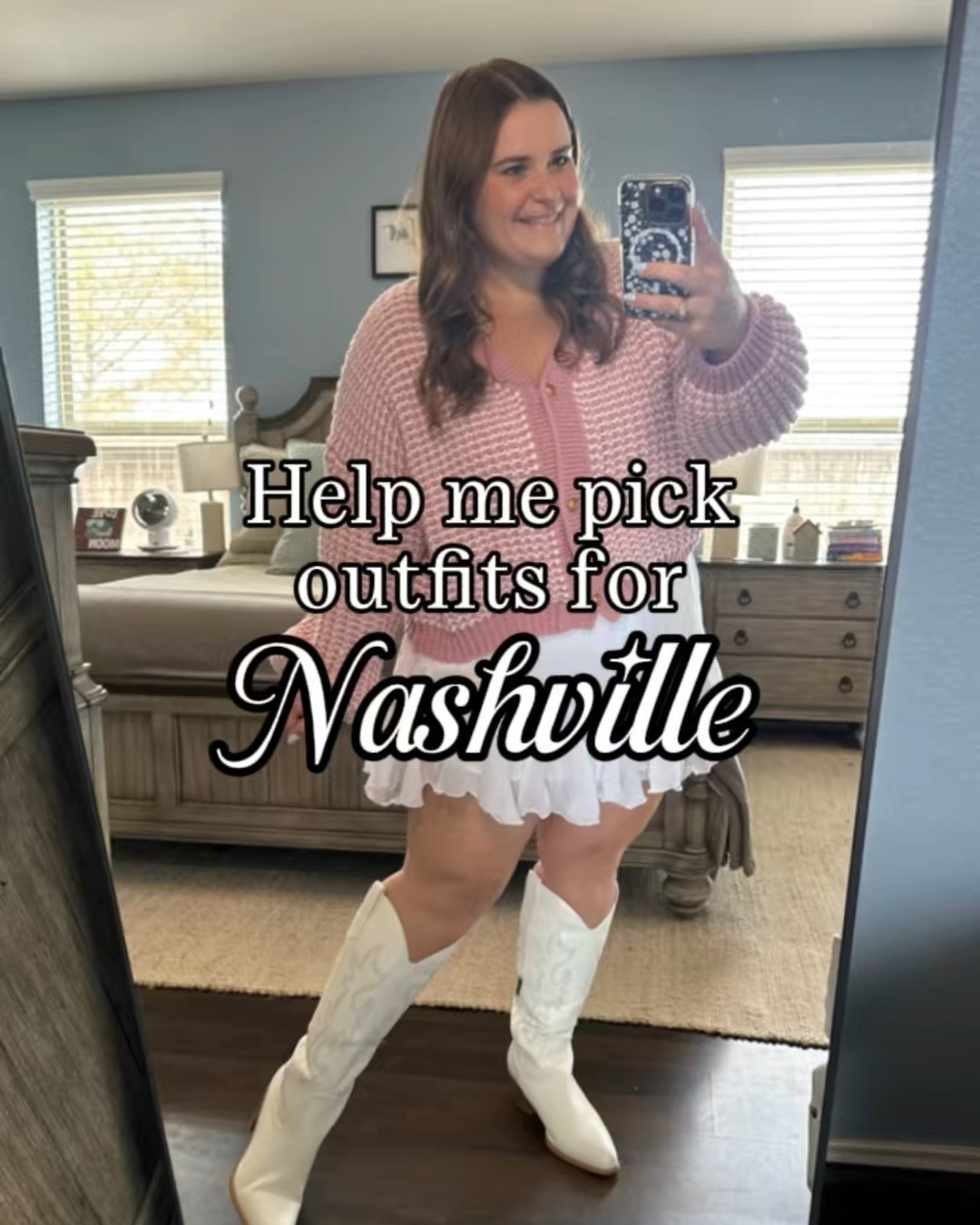 Wearing an xl in the pearl jeans, checkered romper, and denim top. Wearjng an xxl in everything else. These are perfect Nashville or rodeo outfits. They are size 16/ curvy friendly and short girl approved. 

#LTKPlusSize #LTKootd #LTKMidsize