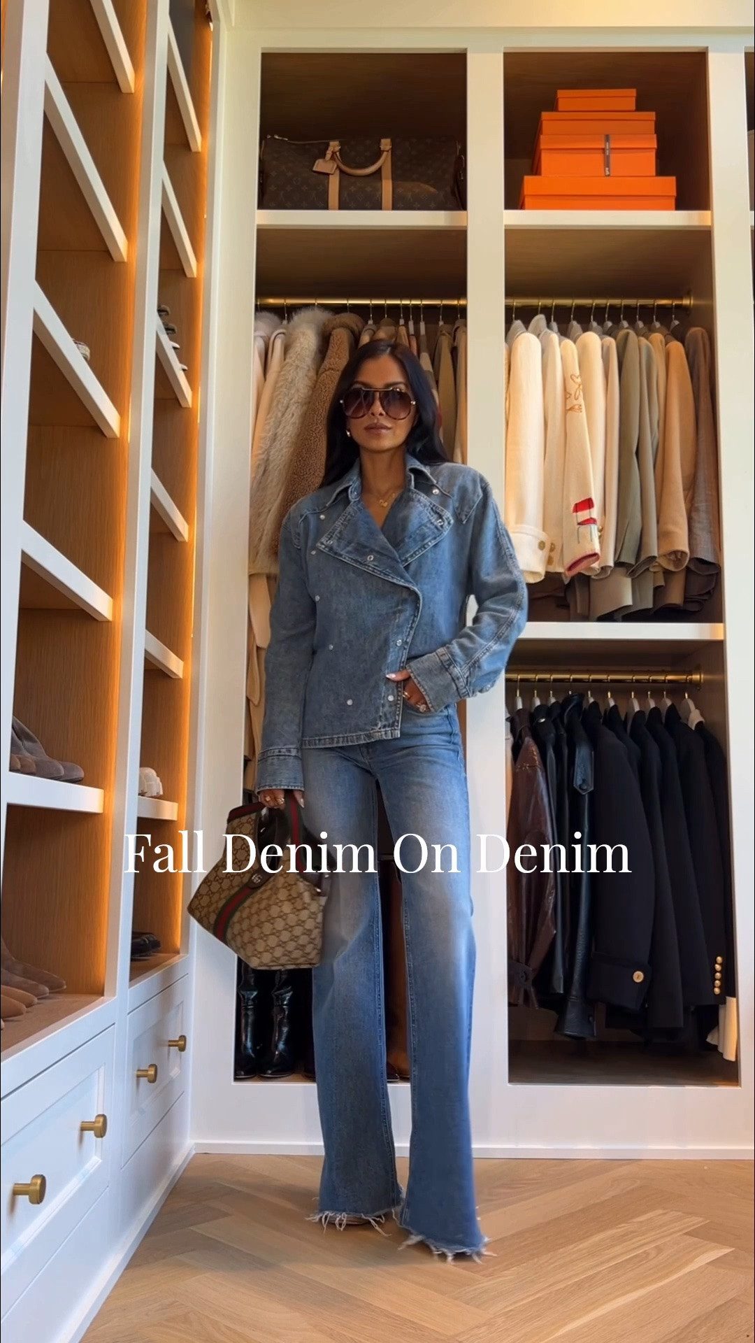 Casual fall outfit
Zara denim jacket
Mother jeans
Gucci giglio bag

#LTKOver40 #LTKSeasonal #LTKmomlife