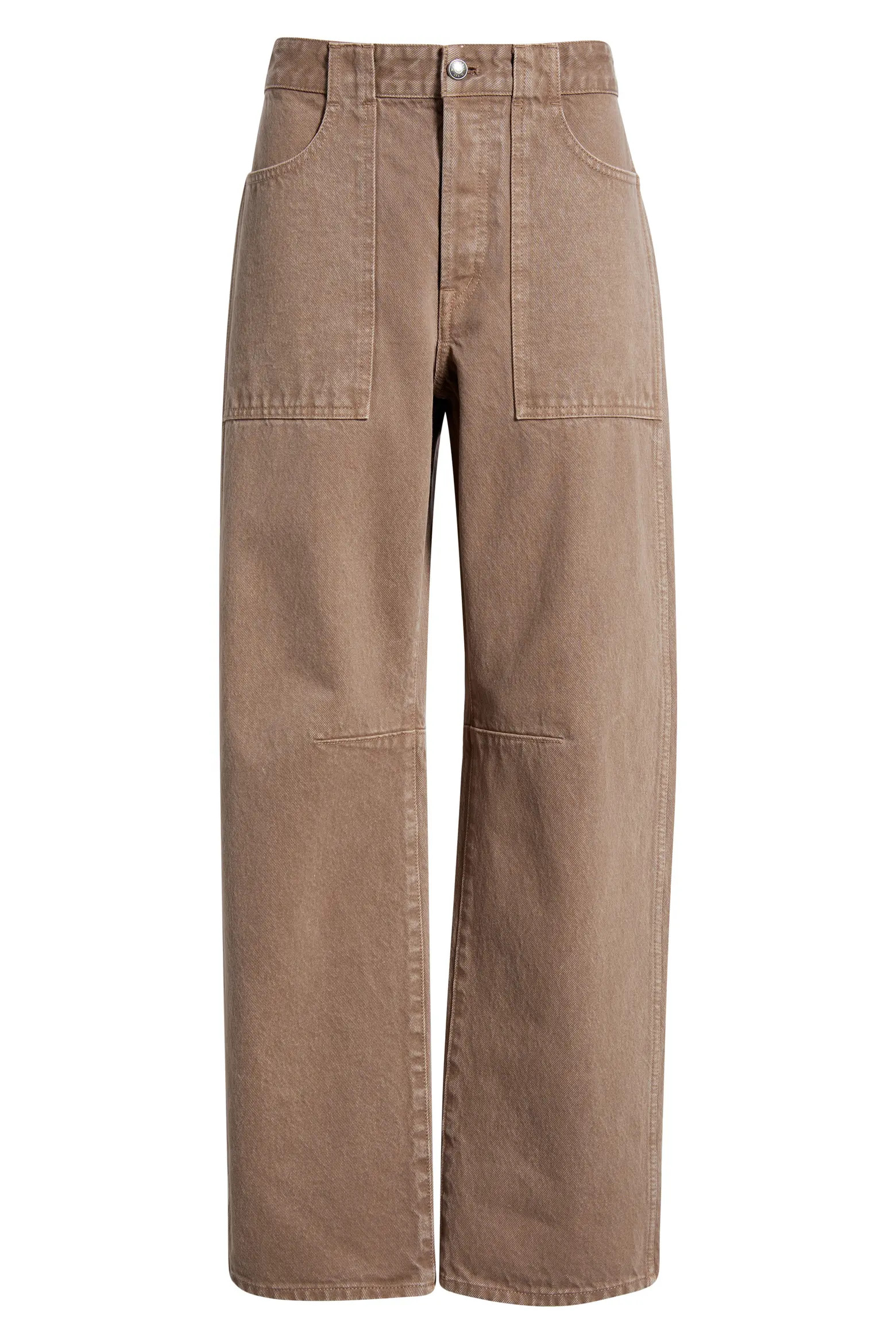 The Darted Utility Barrel Leg Jeans (Women) | Nordstrom | Nordstrom