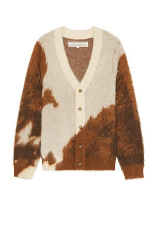 ONE OF THESE DAYS Horse Knit Cardigan in Brown | FWRD 