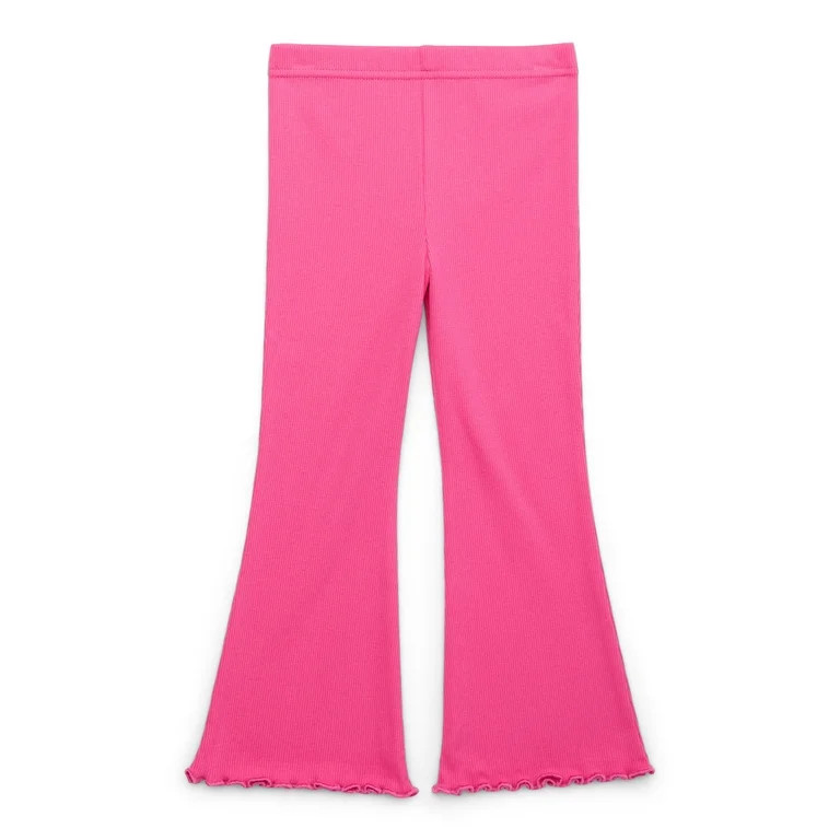 Garanimals Toddler Girls Ribbed Flare Leggings, Sizes 18M-5T | Walmart (US)