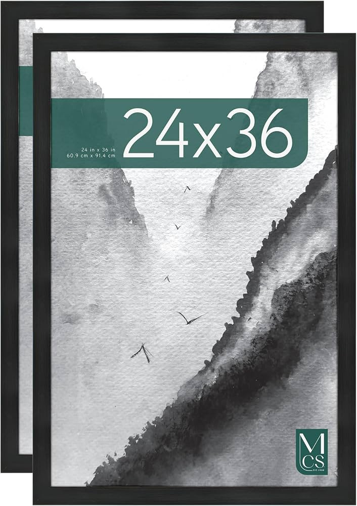MCS Museum Poster Frame, Onyx, 24 x 36 in, 2 pk | Amazon (US)