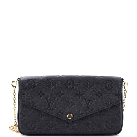 Felicie Pochette Monogram Empreinte Leather | Rebag