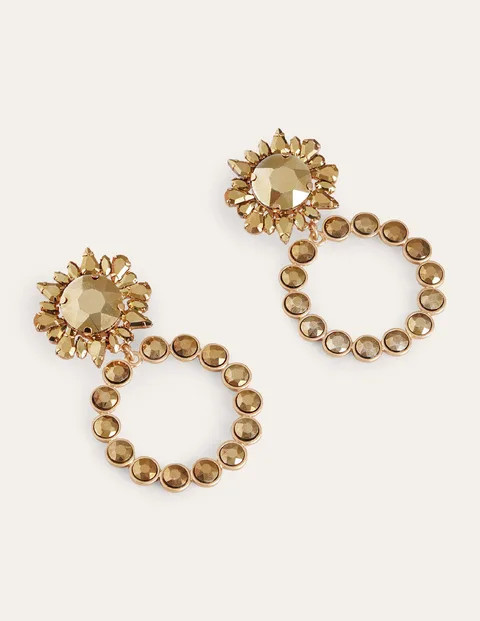 Statement Jewelled Earrings | Boden (UK & IE)