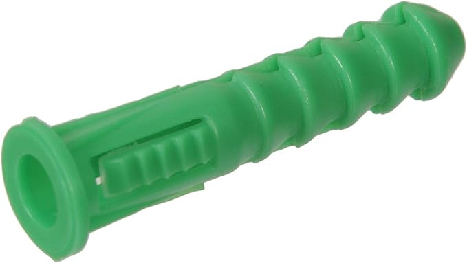 Hillman 370332 Ribbed Plastic Anchor, 12-14-16 X 1-1/2-Inch, Green, 50-Pack | Amazon (US)