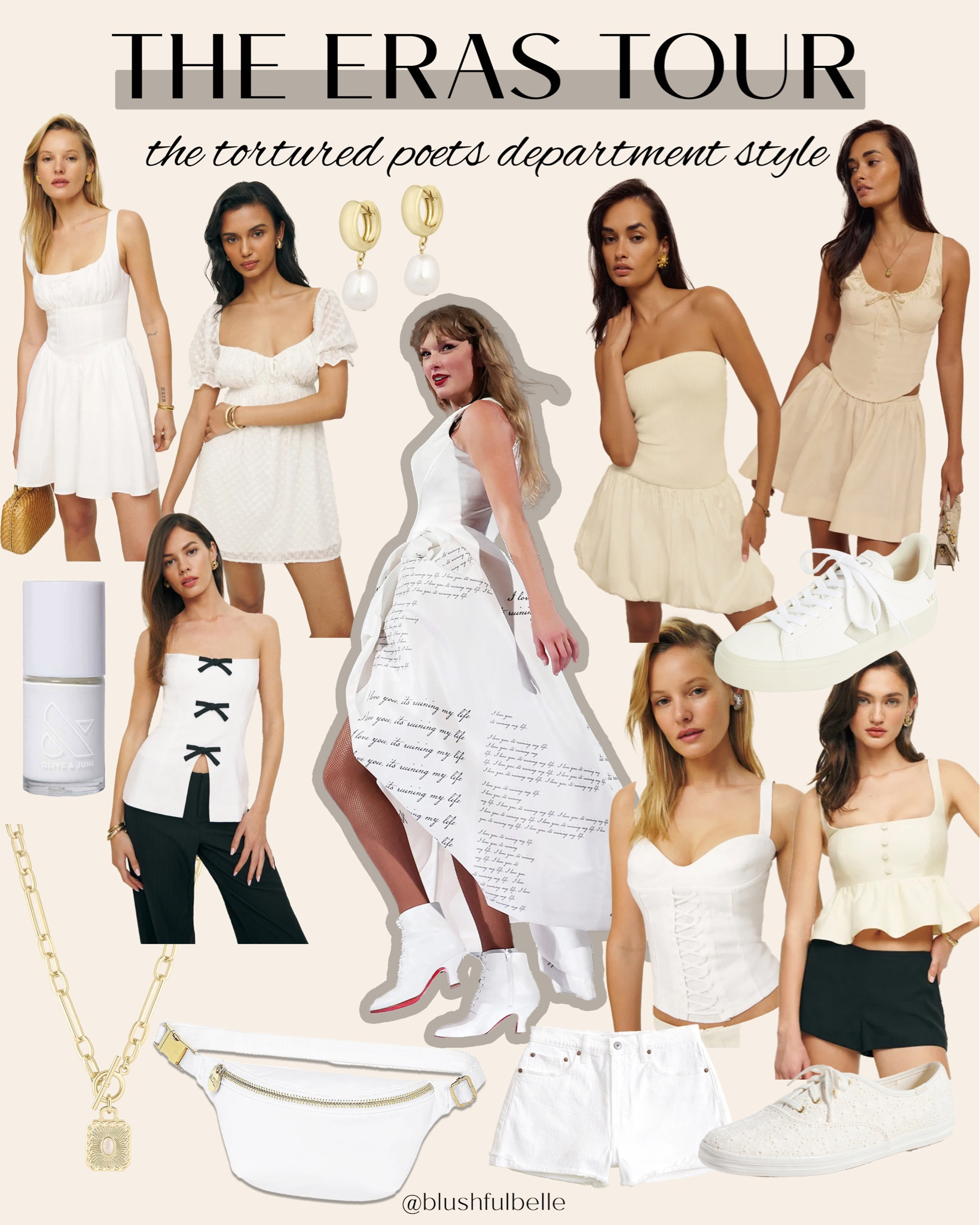 I can’t get enough of the TTPD outfits especially now that it’s officially part of the Eras Tour set list!!! 🤍 is it just me or are my favorite brands really on point with their TTPD inspired merch? lol 

#LTKParties