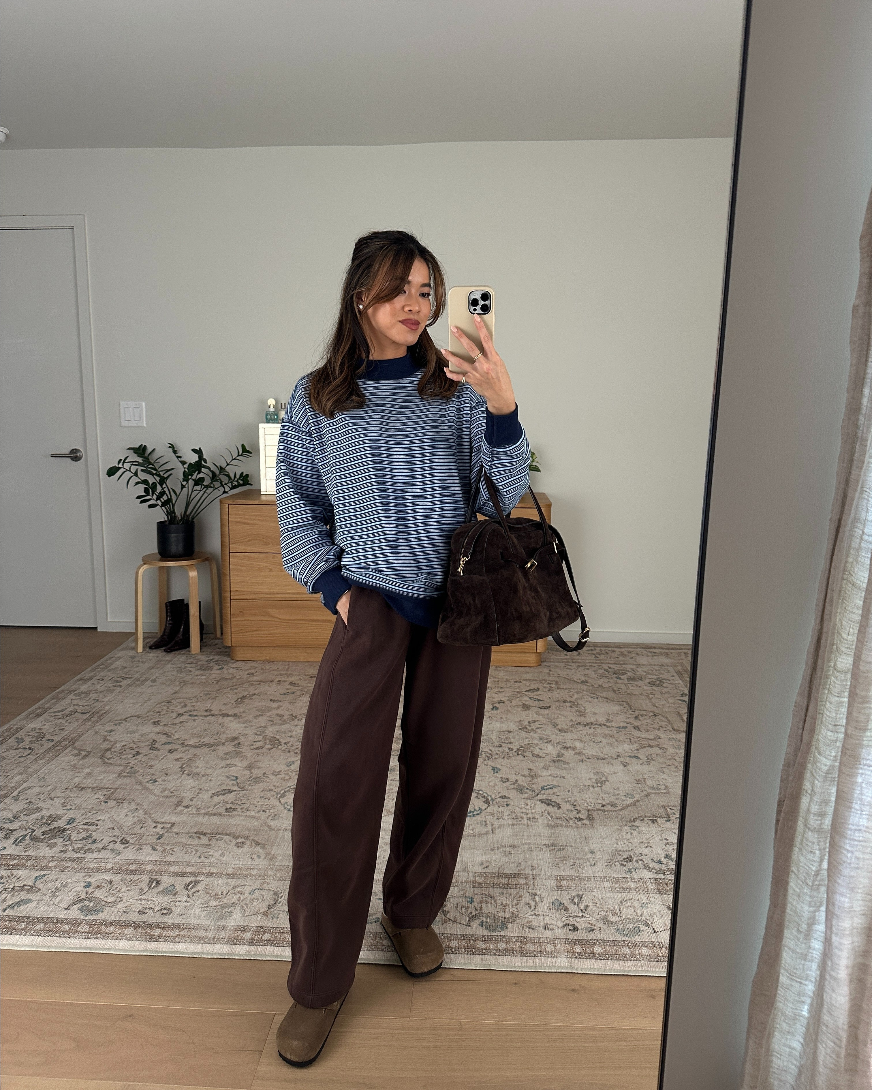 The perfect cozy fall outfit! These @abercrombie barrel sweats are so cute.

Sizing info:
• Abercrombie YPB On The Go Mock Neck Sweatshirt (Size Small in Navy Stripe)
• Abercrombie Sunday High Rise Forward Seam Barrel Sweatpant (Size XS Short in Black Walnut) 

Fall Abercrombie new arrivals, Abercrombie sweaters, Abercrombie petite pants, Abercrombie petite sweats, Abercrombie fall sweater, Abercrombie petite sweater, Petite style, petite fashion, mom outfit, mom style, petite pants, petite outfit ideas, petite outfits, best pants for petite, petite pull on pants, vacation outfits, fall outfits, fall style, fall trends, fall looks fall outfit ideas, Abercrombie try on, fall sweat pants, fall lookbook, fall outfits, sweatpants, petite sweat pants, abercrombie sweats, barrel leg sweat pants

#LTKootd #LTKSeasonal #LTKPetite