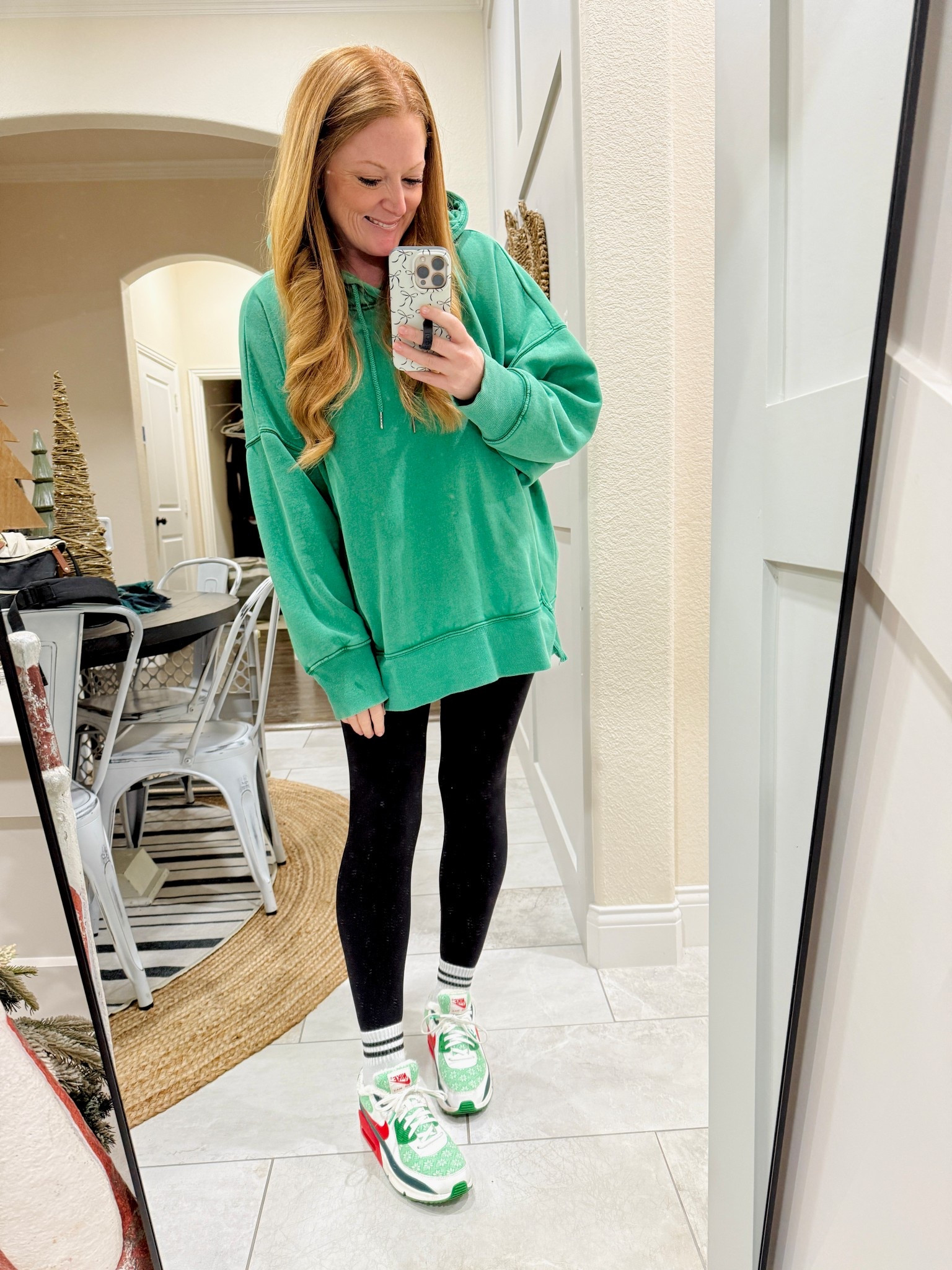 Cozy & comfortable winter outfit

Free people hoodie: it's oversized and like a tunic but I real my normal size M
Aerie leggings: M

#LTKHoliday #LTKOver40