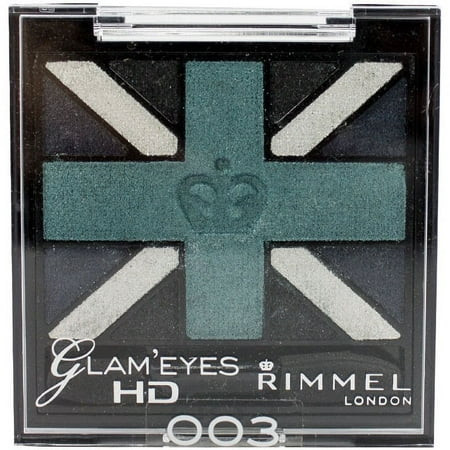 Rimmel Glam Eyes HD Quad Eye Shadow - Royal Blue 003 | Walmart (US)