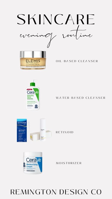 Evening Skincare Routine - My evening skincare products in order 

#LTKBeauty