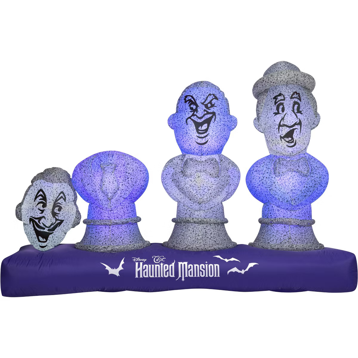 Nightmare Before Airblown Inflatable Haunted Mansion Scene with Music and Synchronized Light Show... | Target