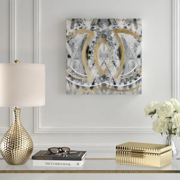 Gilded Diamonds Night by Oliver Gal Graphic Art | Wayfair North America