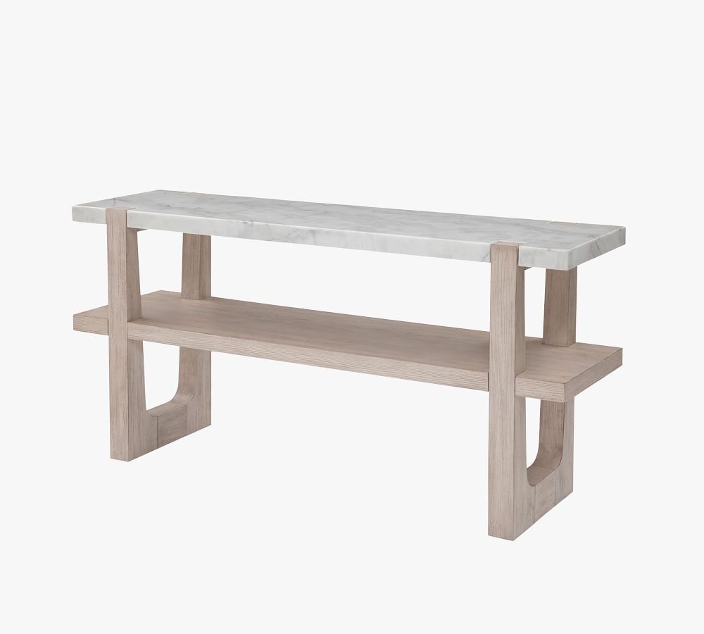 Jack 60" Marble Console Table | Pottery Barn (US)