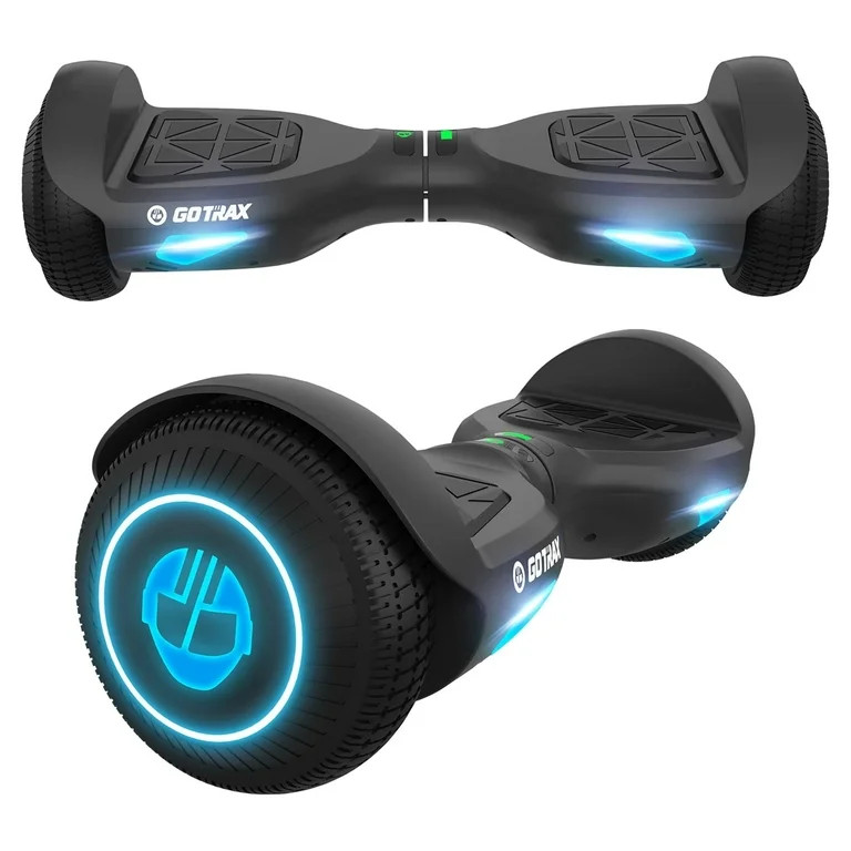 Gotrax Edge Hoverboard for Kids Adults, 6.5" Tires 6.2mph & 2.5 Miles Self Balancing Scooter, Bla... | Walmart (US)