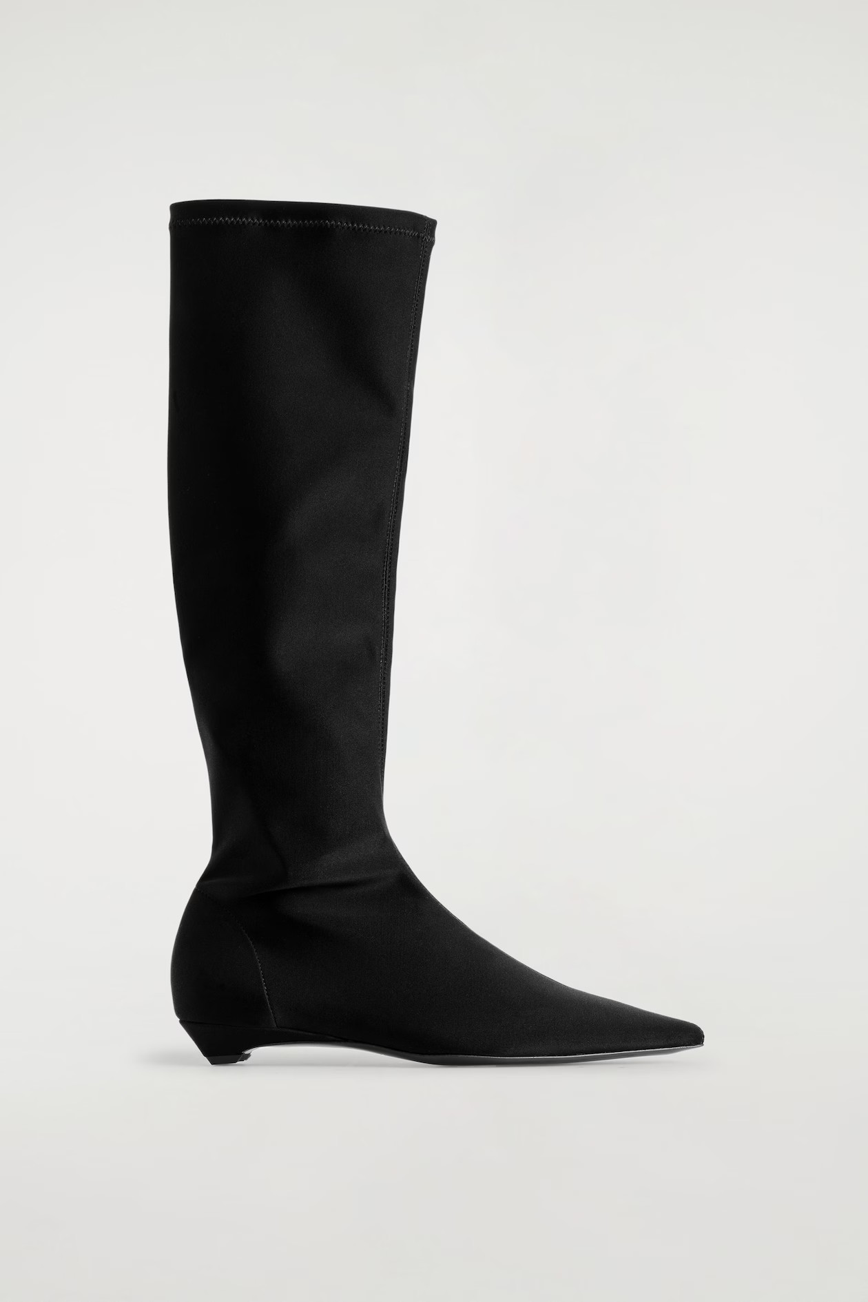 POINTED SCUBA KNEE SOCK BOOTS - BLACK | COS GB | COS UK