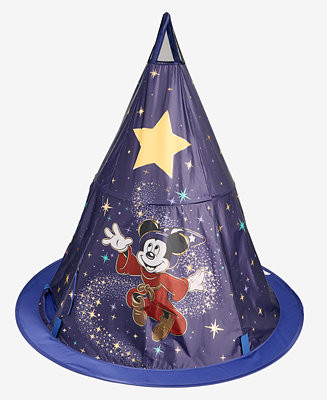 Sorcerer's Apprentice Mickey Light-Up Star Projector Play Tent With 20 Play Balls, Ages 3+, Macy'... | Macy's