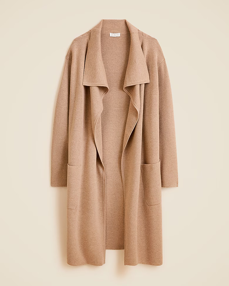 Shawl-collar sweater blazer | J. Crew US