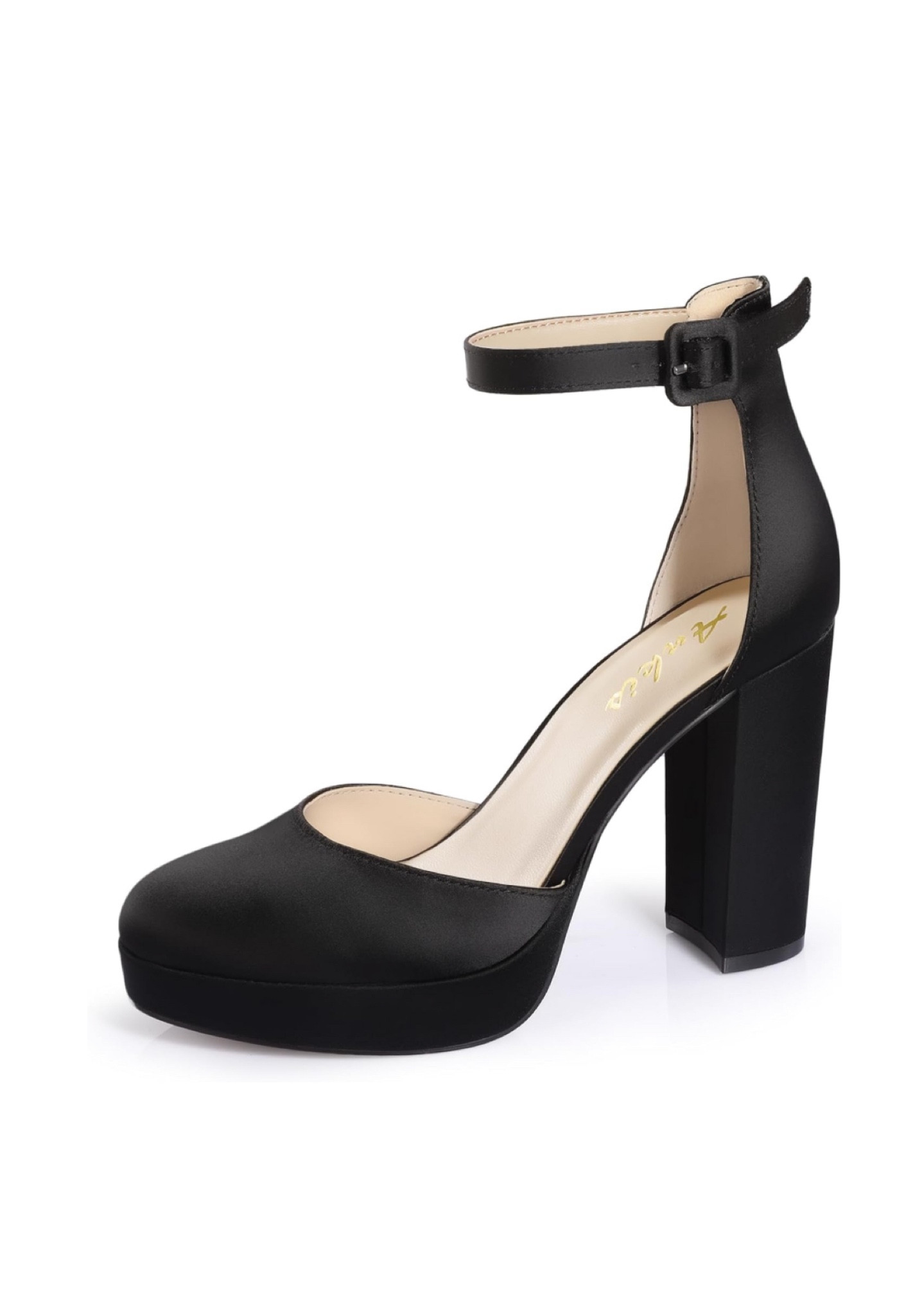 Formal dress shoe. Wore these with a short formal dress. Loved the satin material and they were so comfortable. Danced all night in them! 

#LTKFindsUnder50 #LTKParties #LTKShoeCrush