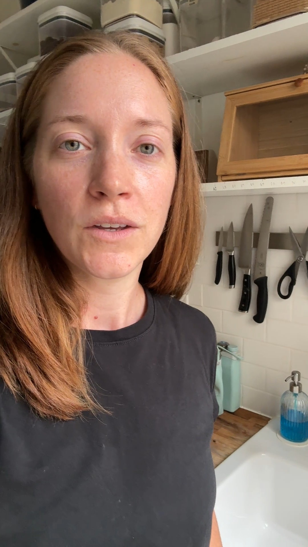 We LOVE these specific items for our small kitchen: dish rags, sponge soap dish, glass soap dispenser, magnetic knife strip, compact bead box

#LTKFamily #LTKHome