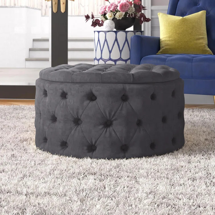 Beulah Upholstered Storage Ottoman | Wayfair North America