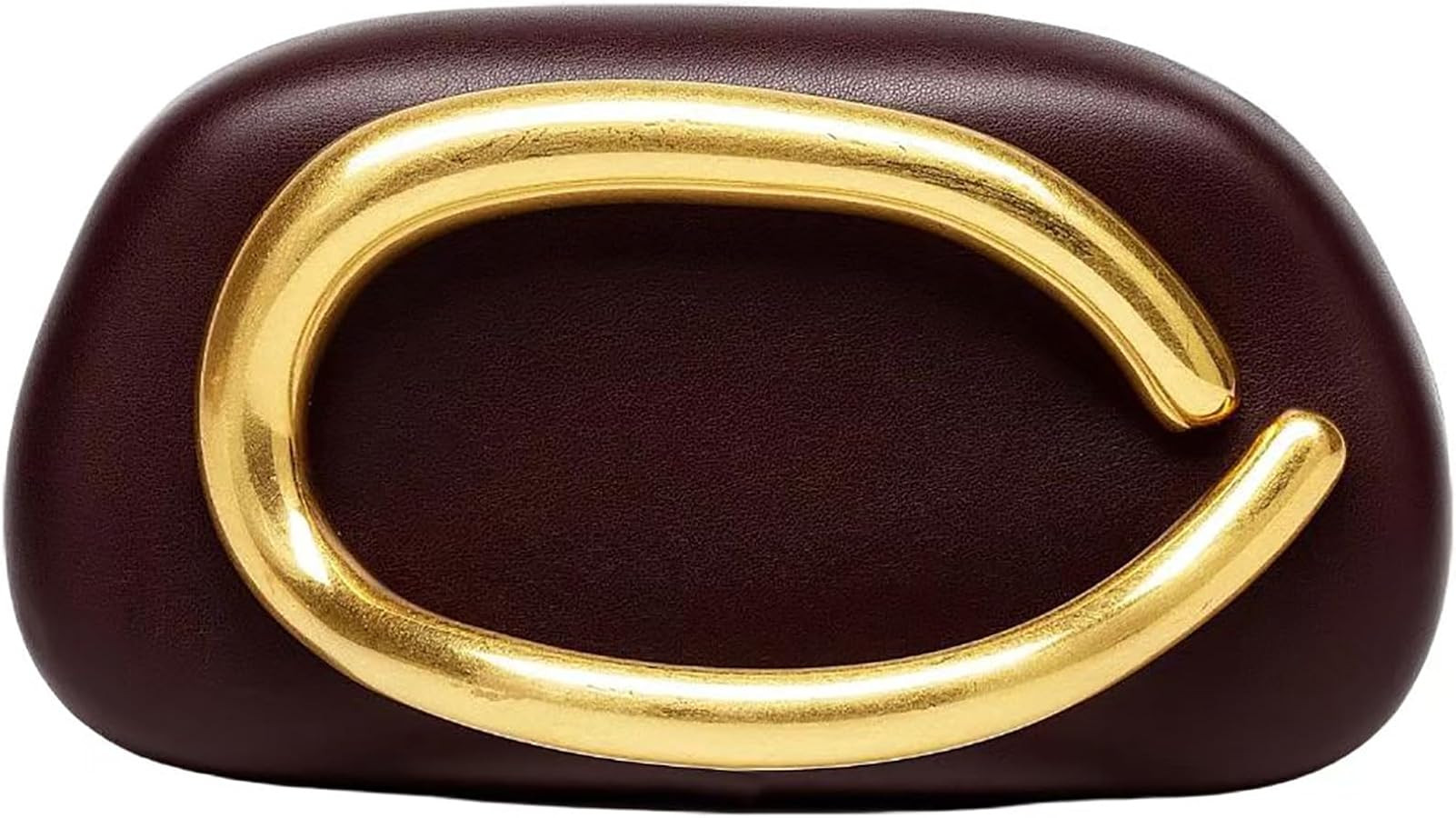 Metal Handle Handbag Detachable Chain Crossbody Shoulder Evening Bag Clutch Purse for Women Forma... | Amazon (US)