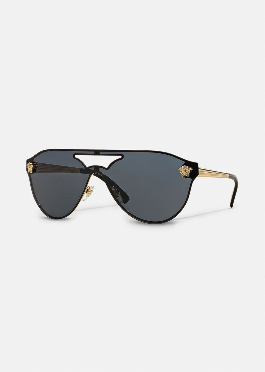 Black Glam Medusa Sunglasses | Versace (US)