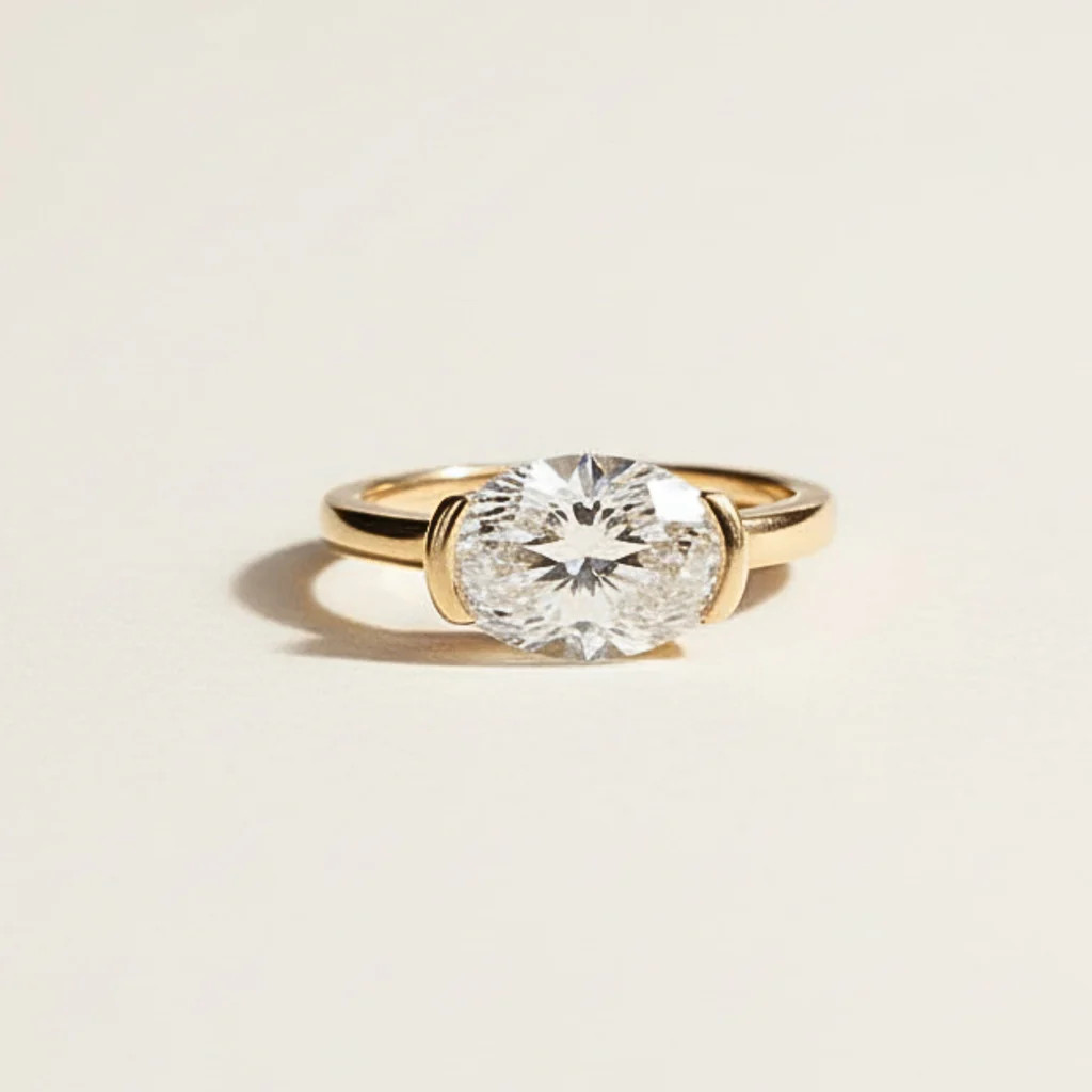 The Gold Chip Ring | Heavenly London