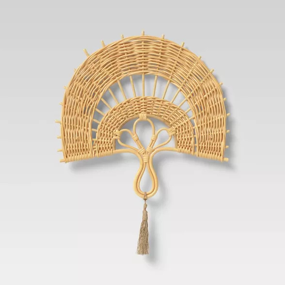 Rattan Koboo Wall Sculpture Natural - Threshold™ | Target