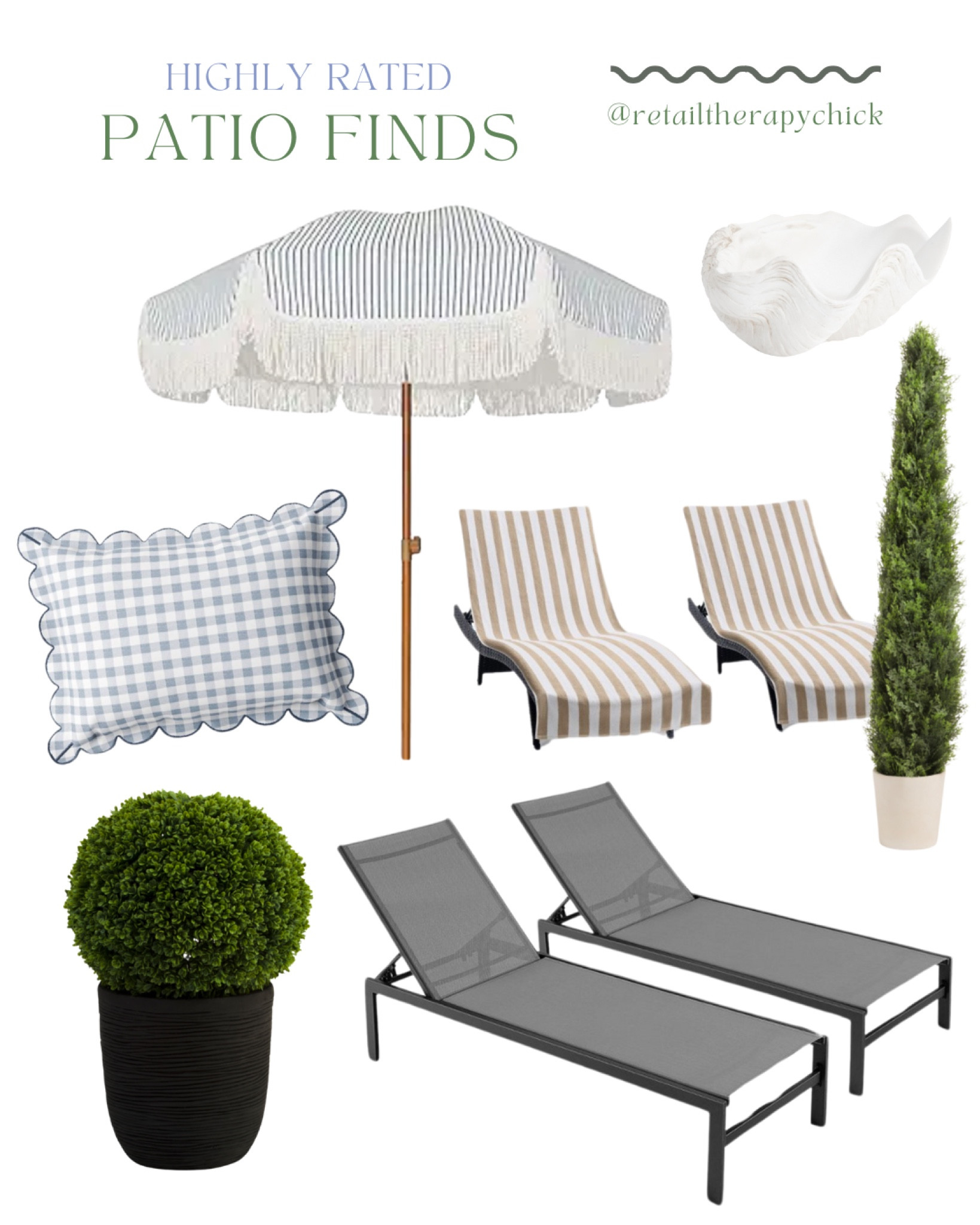 Recently purchased these patio finds and I am SO happy with these. The reviews are all true! 

#LTKHome #LTKSeasonal #LTKSpringSale