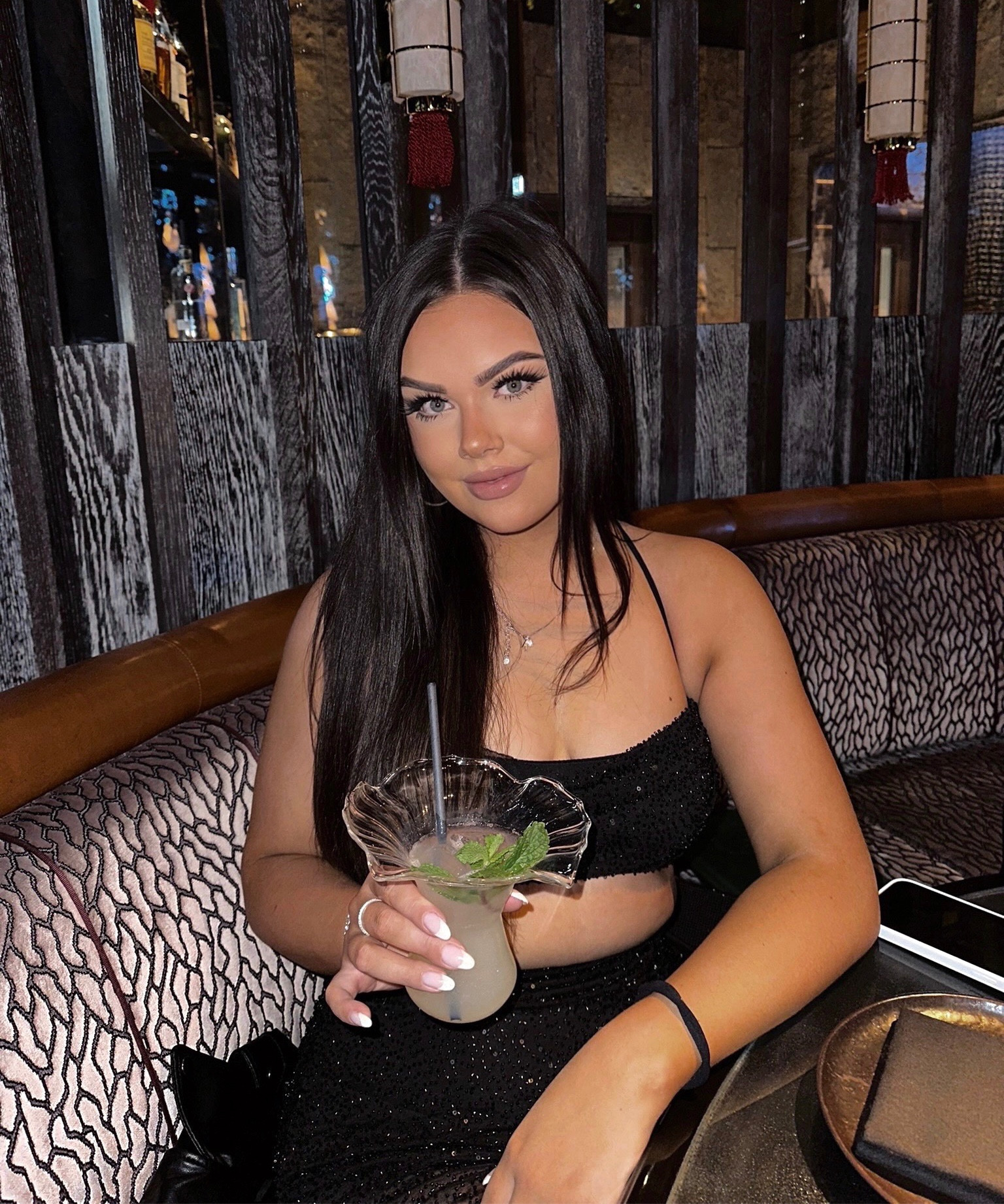 Black sparkly 2 piece top and skirt 🖤 would be perfect for a birthday outfit or New Year’s Eve look!! 

#LTKHoliday #LTKmidsize #LTKstyletip