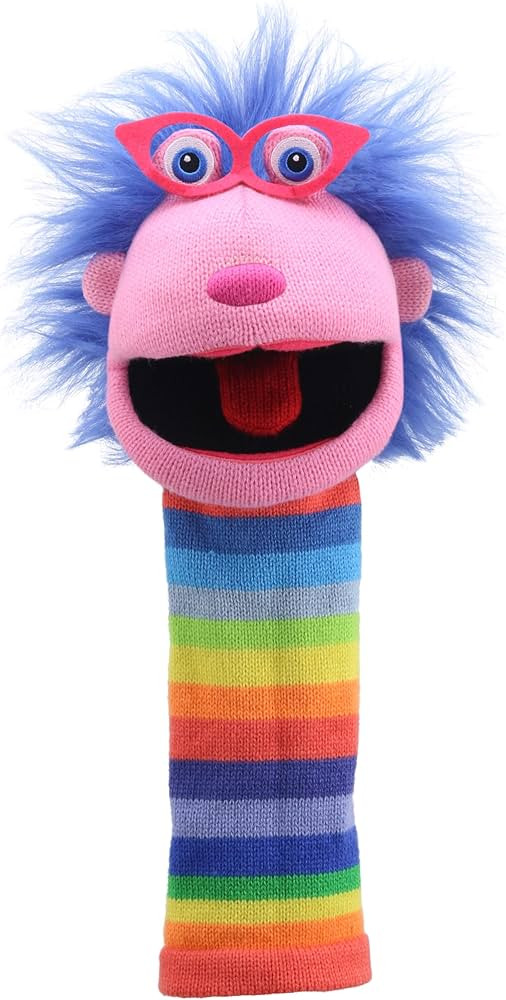 The Puppet Company - Knitted Puppets -Gloria Hand Puppet [Toy], 15 inches | Amazon (US)