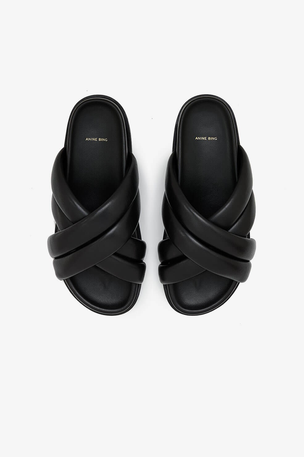 Lizzie Slides - Black | Anine Bing
