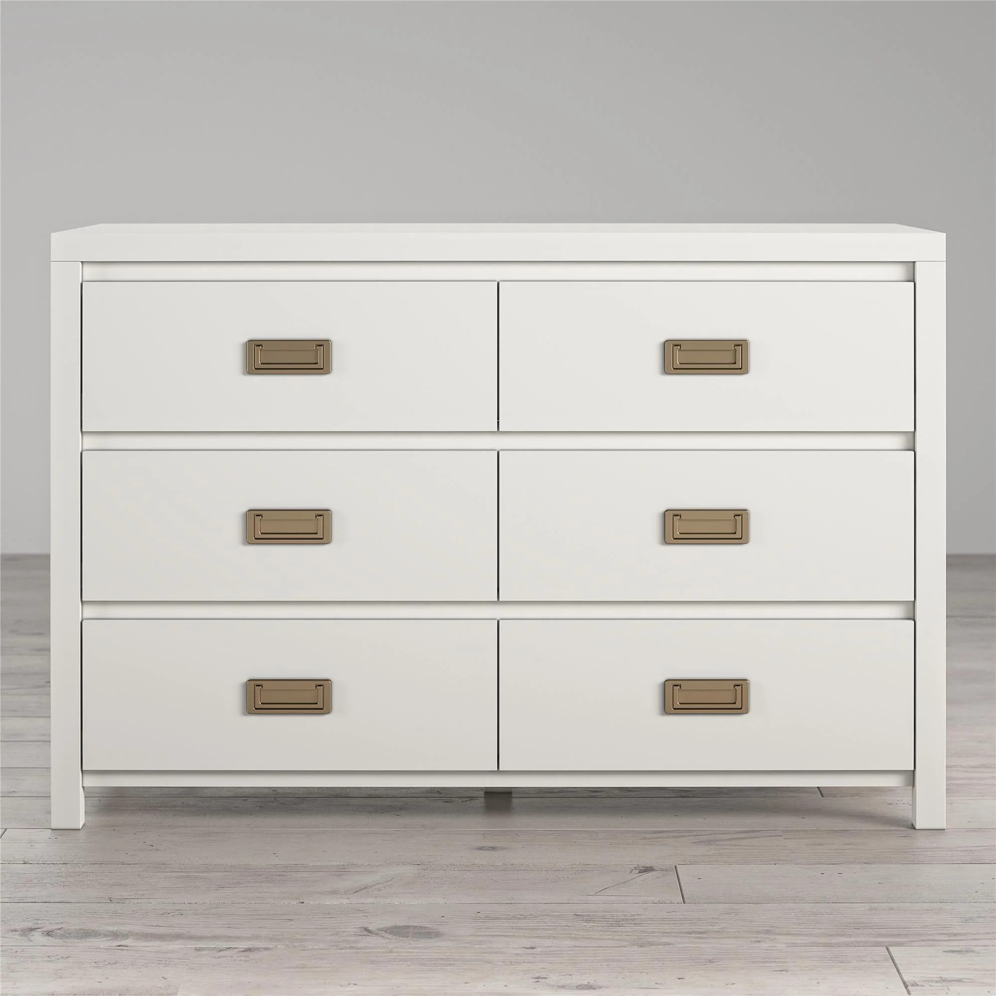 Little Seeds Monarch Hill Haven 6 Drawer Kids Dresser, White - Walmart.com | Walmart (US)