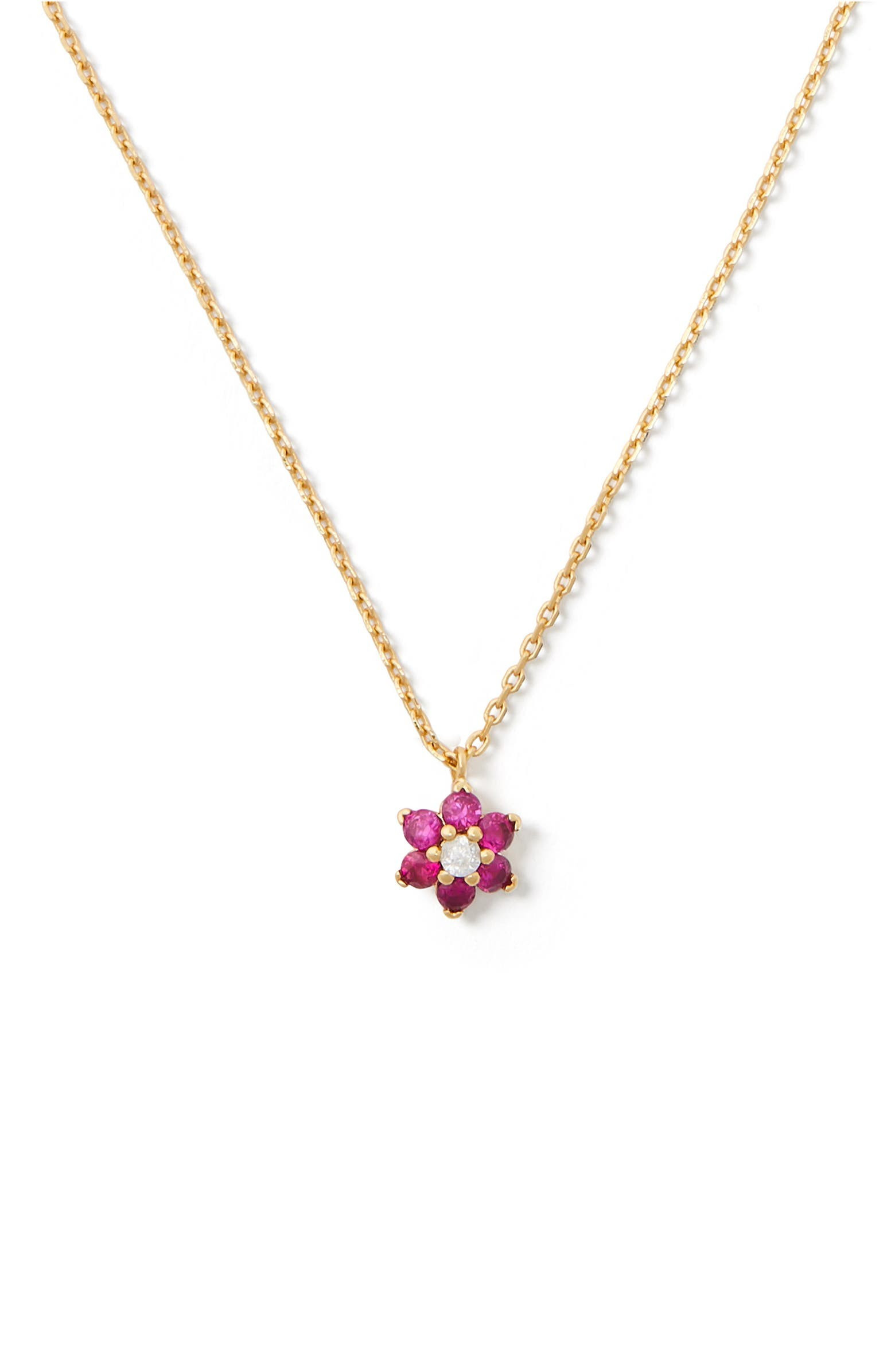 myosotis mini flower pendant necklace | Nordstrom