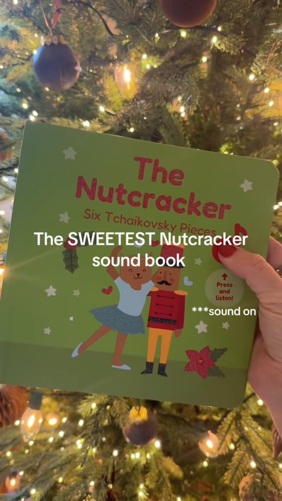 One of our favorite Nutcracker sound book that plays six Nutcracker songs. No batteries required allows you to USB-C charge. 

#LTKKids #LTKHoliday #LTKBaby