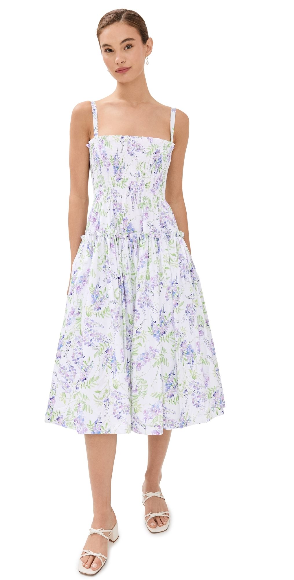 Hill House Home Seraphina Nap Dress Wisteria Multi M | Shopbop