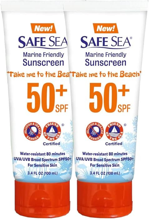 SAFE SEA Anti-Jellyfish Sting Protective Lotion - Sunscreen - Sunblock - Sea Lice - Jelly Fish - ... | Amazon (US)
